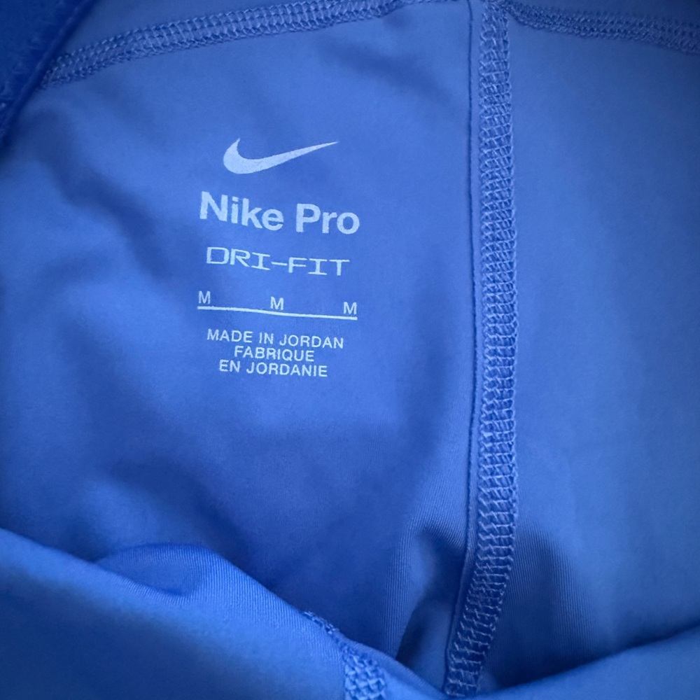 Nike Blue Dri-FIT Pro Athletic Leggings - Picture 3 of 3